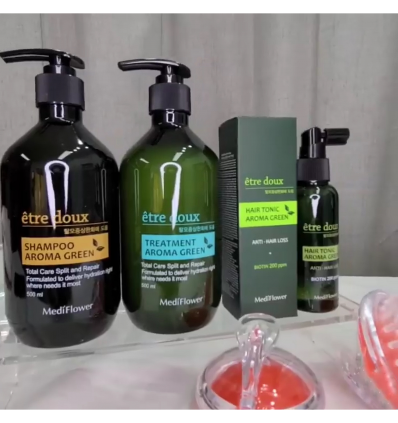 Medi Flower Тоник для волос против выпадения Tonic Hair Aroma Green, 100 мл