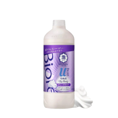 KAO Жидкое мыло-пенка для тела "Глубокое очищение" с освежающим ароматом трав Biore U Deep Clear 440 мл. запаска