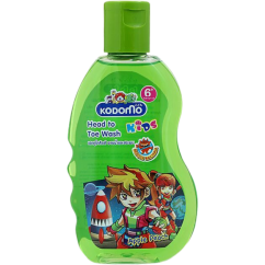 LION Kodomo Head to Toe Wash Apple Peach ,детский шампунь для волос и тела, Яблоко 200 мл.