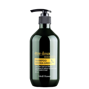 Medi Flower Шампунь против выпадения волос, Etre Doux Hair Shampoo Aroma Green 500 мл
