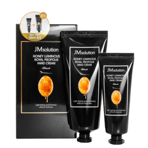 JMsolution Набор увлажняющих кремов для рук с мёдом / Honey Luminous Royal Propolis Hand Cream, 50 мл + 100 мл. 