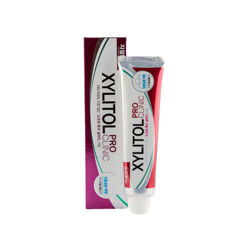 Mukunghwa Xylitol Pro Clinic Purple Color зубная паста оздоровление десен с экстрактом трава 130 гр.