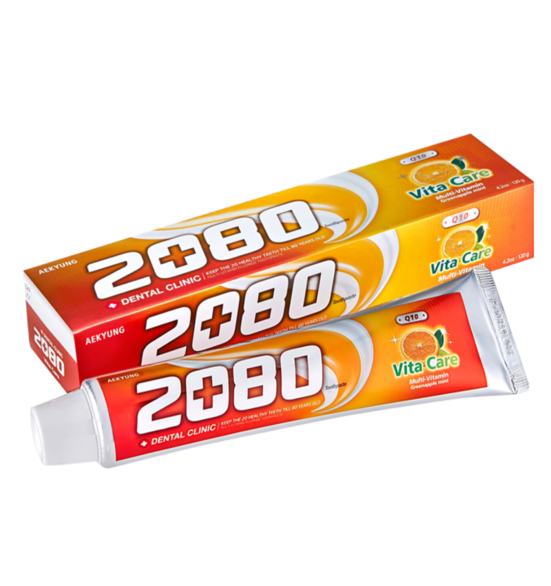 Aekyung Зубная паста витаминный уход Dental Clinic 2080 Vita Care Toothpaste 120 гр