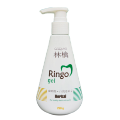 Ringo Gel Зубная паста гелевая отбеливающая Herbal 250 гр с помпой-дозатором