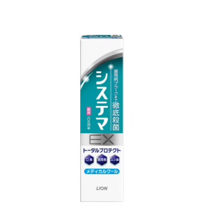 LION Зубная паста "Systema EX Medical Cool" для профилактики болезней десен со вкусом охлаждающего ментола 30 г, коробка мини 30 гр.