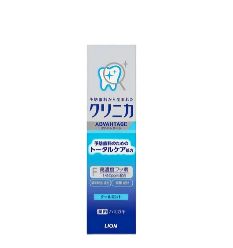 LION Зубная паста комплексного действия "Clinica Advantage Cool mint" со вкусом охлаждающей мяты 30 г, мини в коробке 30 гр.