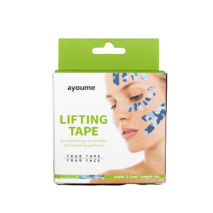 Тейп для лица 2,5см*5м / Kinesiology Tape Roll Bluecamo