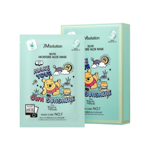 JMSolution Маска тканевая смягчающая с экстрактом алоэ Disney Collection Selfie Moisture Aloe Mask 1