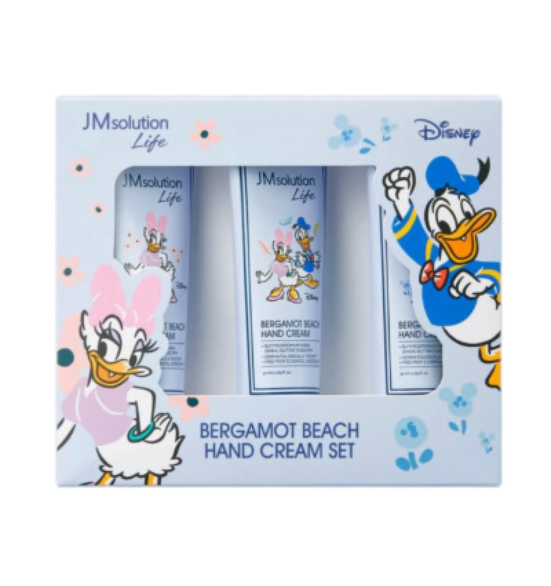 JMsolution Набор кремов для рук с ароматом бергамота Bergamot Beach Hand Cream Set 3*50мл