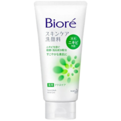  KAO Biore Skin Care Acne Care Пенка для умывания "Для проблемной кожи" с цветочным ароматом 130гр.