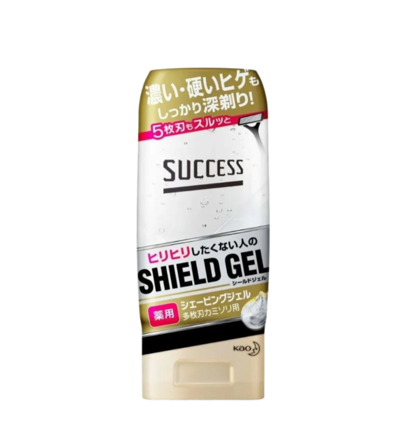 KAO Гель для бритья Success Shaving Gel For A Multi-blade Razor, для станков с тремя и более лезвиями, 180 гр.