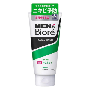 KAO Men's Biore Acne Care Мужская пенка для умывания против акне с освежающим ароматом цитрусов 130 гр.