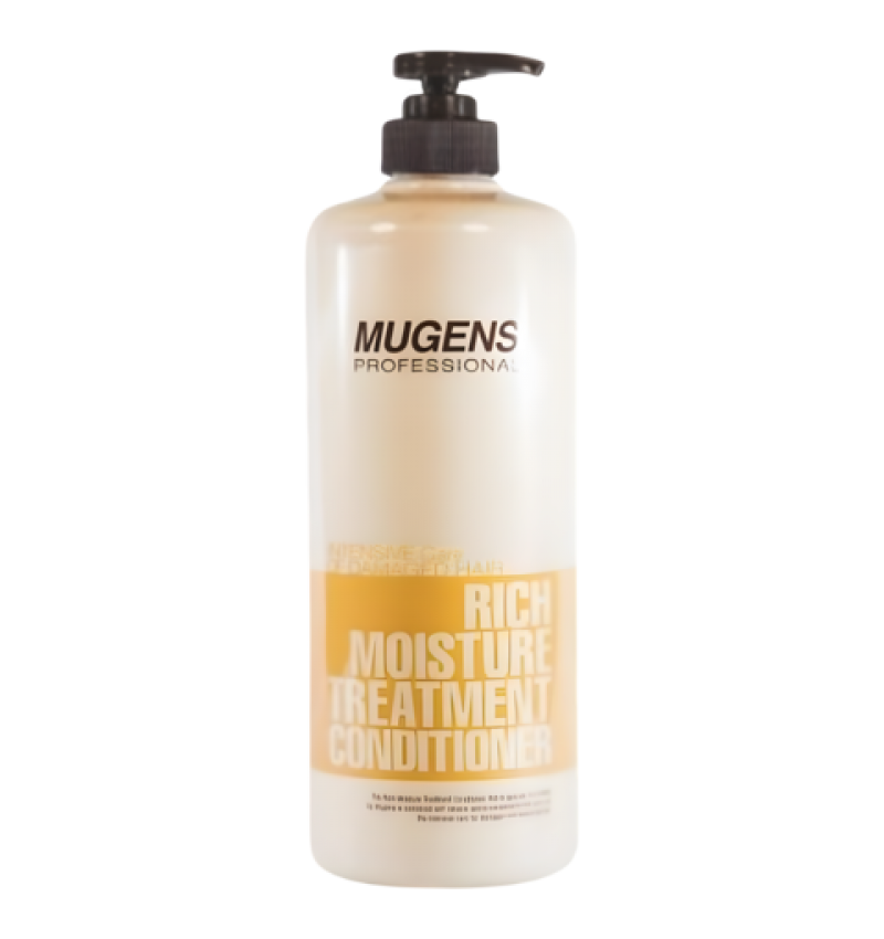 WELCOS Кондиционер для волос увлажняющий Mugens Rich Moisture Treatment Conditioner, 1000 мл.