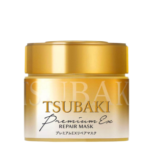 Tsubaki Восстанавливающая экспресс-маска для поврежденных волос, Shiseido Premium Repair Hair Mask 180 гр.