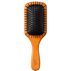 LADOR MIDDLE WOODEN PADDLE BRUSH Массажная расческа для волос с деревянной ручкой 1 шт.