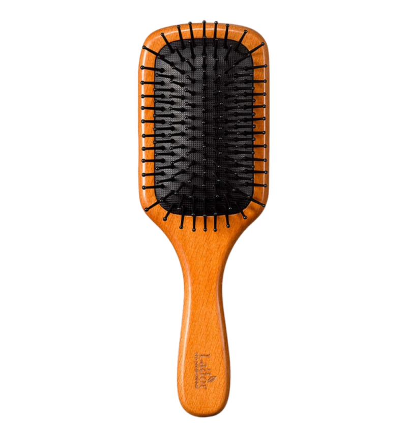 LADOR MIDDLE WOODEN PADDLE BRUSH Массажная расческа для волос с деревянной ручкой 1 шт.