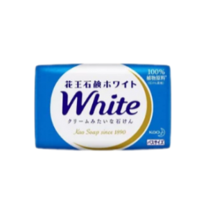 KAO Натуральное увлажняющее туалетное мыло "White" со скваланом (нежный аромат цветочного мыла) 85 гр. 1шт.