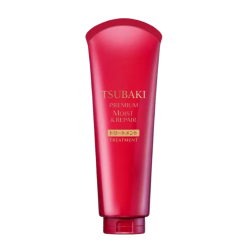 Shiseido Tsubaki Увлажняющая маска для волос, с маслом камелии, с цветочно-фруктовым ароматом, Premium Moist 180 гр.