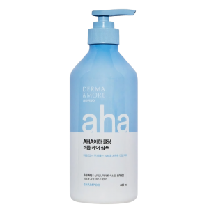 Kerasys Шампунь для волос от перхоти, Derma & More AHA-Cooling Dandruff Care Shampoo 600 мл.