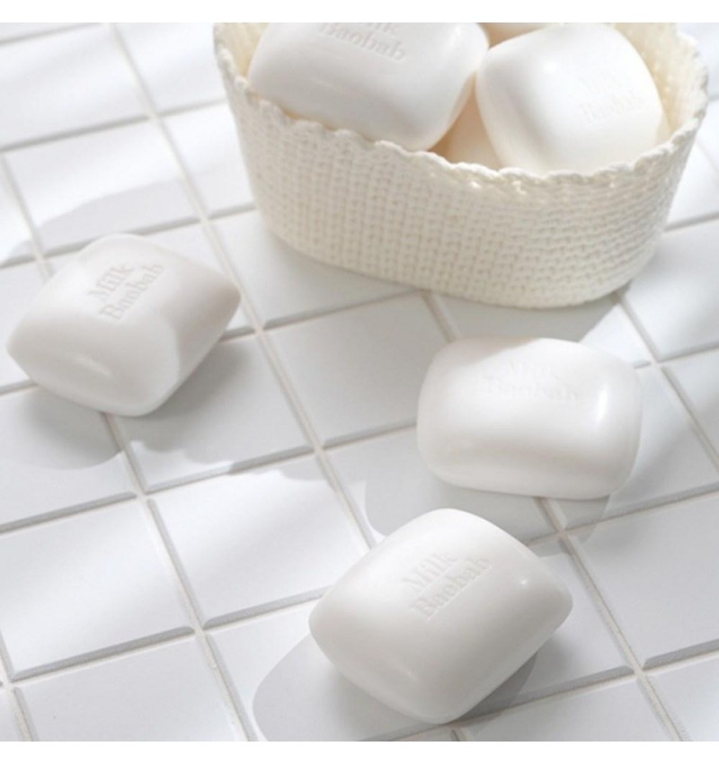 Milk Baobab Мыло туалетное кусковое Original Soap Soft Laundry,100г
