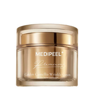 MEDI-PEEL Премиальный омолаживающий крем с экстрактом камелии, Premium Golden Camellia Cream, 50 мл. 
