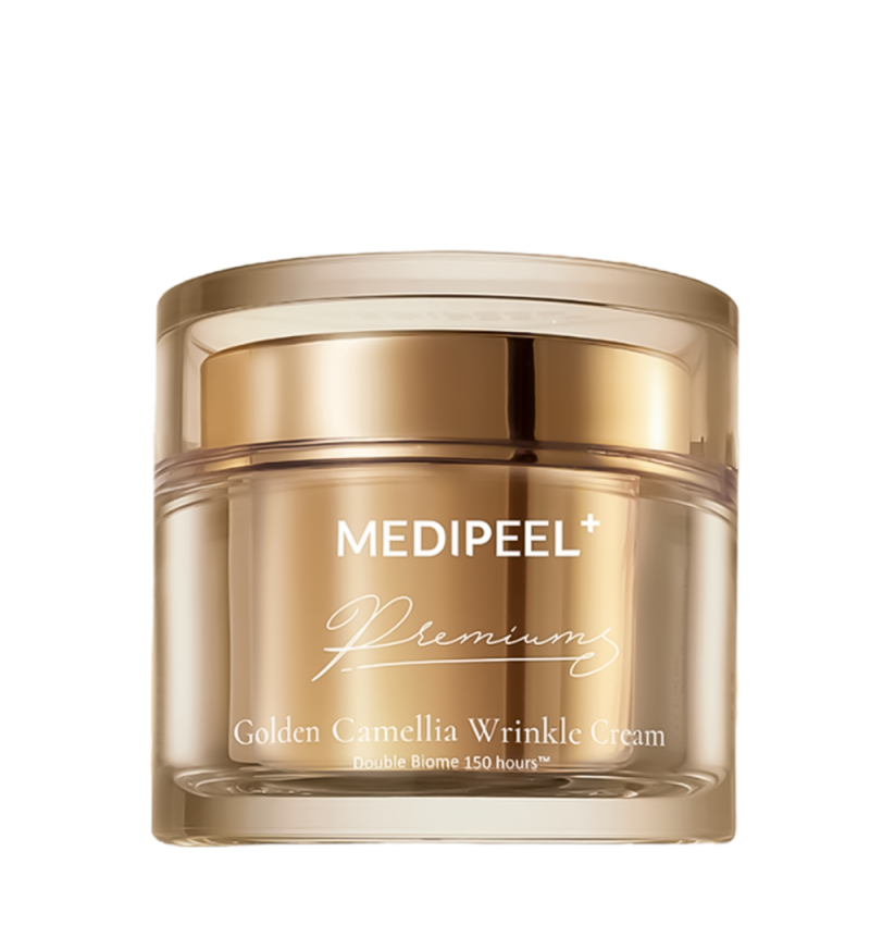 MEDI-PEEL Премиальный омолаживающий крем с экстрактом камелии, Premium Golden Camellia Cream, 50 мл. 