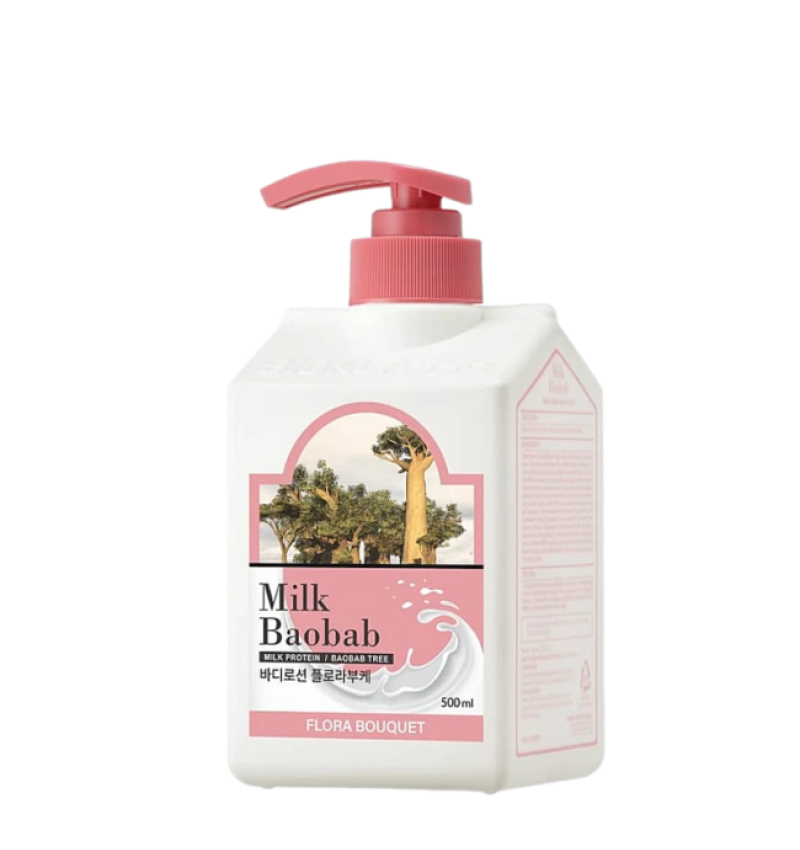 Milk Baobab Лосьон для тела с цветочным ароматом Perfume Body Lotion Flora Bouquet 500 мл