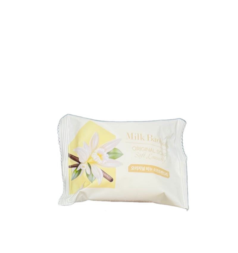 Milk Baobab Мыло туалетное кусковое Original Soap Soft Laundry,100г