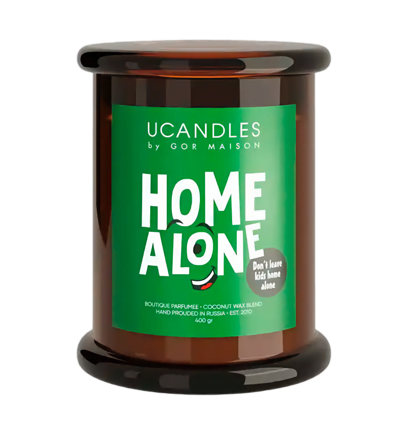 Ucandles Свеча ароматическая "Один дома" / Home Alone, 280 мл.
