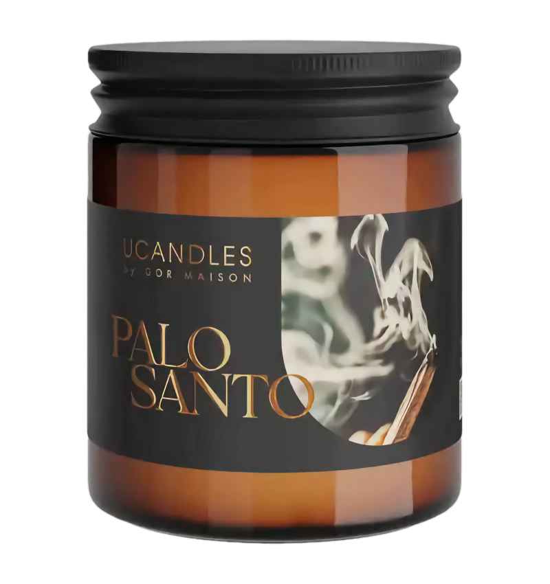 Ucandles Свеча ароматическая "Пало Санто" / Palo Santo, 190 мл.