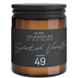 Ucandles Свеча ароматическая "Табак и ваниль" / Smoked Vanilla , 190 мл.