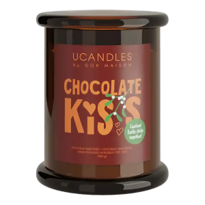 Ucandles Свеча ароматическая  "Шоколадный поцелуй" / Chocolate Kiss, 280 мл.