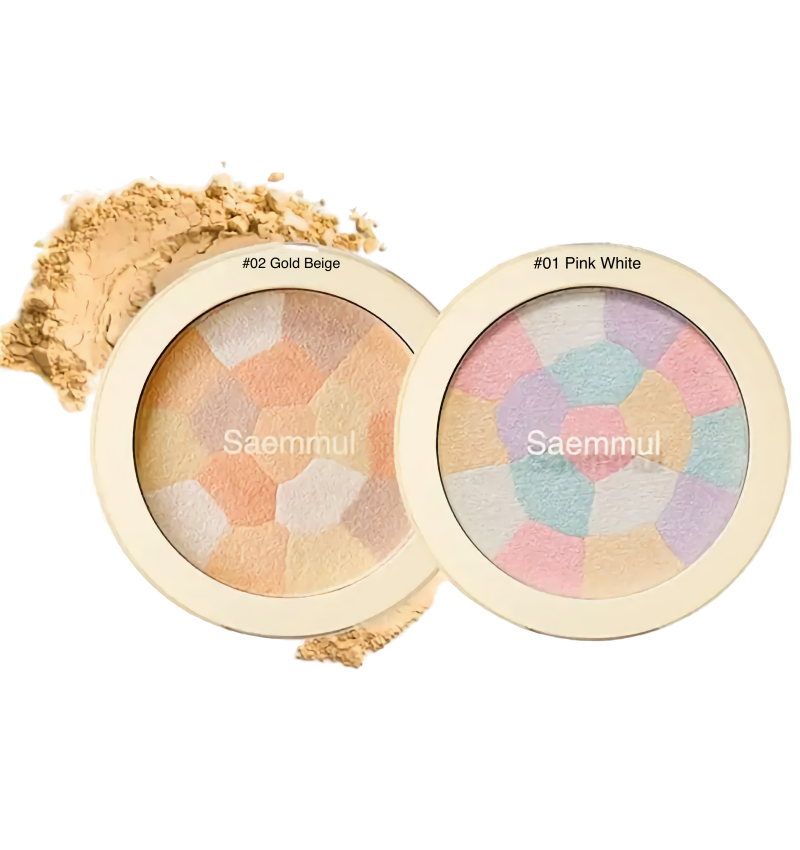 The Saem Хайлайтер для лица Saemmul Luminous Multi Highlighter 02 Gold Beige золотистый беж  8гр