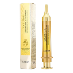 The Saem Средство для заполнения морщин с экстрактом улитки Gold Snail Deep Wrinkle Plumper 2X Power 10мл