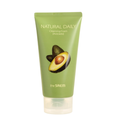 The Saem Пенка для лица с экстрактом авокадо Natural Daily Cleansing Foam Avocado, 150 мл