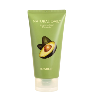 The Saem Пенка для лица с экстрактом авокадо Natural Daily Cleansing Foam Avocado, 150 мл