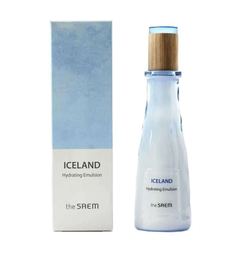 The Saem Эмульсия для лица увлажняющая минеральная Iceland Hydrating Emulsion, 140 мл