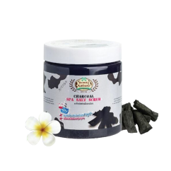 Скраб для тела солевой с древесным углем / Beauty Nature Charcoal Spa Salt