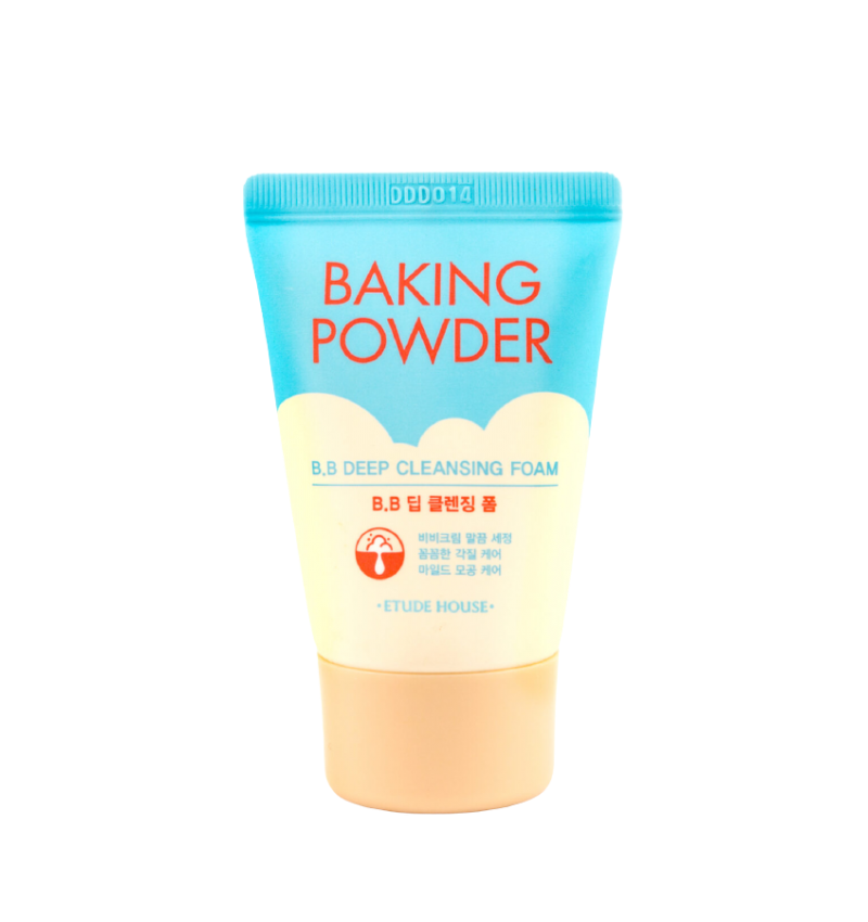 Etude House Пенка для умывания для удаления макияжа и BB-крема / Baking Powder BB Deep CF, 30 мл.