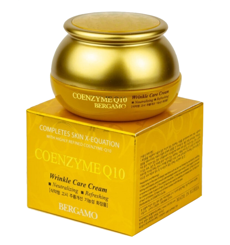 Bergamo Крем с коэнзимом Q10 антивозрастной / Coenzyme Q10 Wrinkle Care Cream, 50 гр.