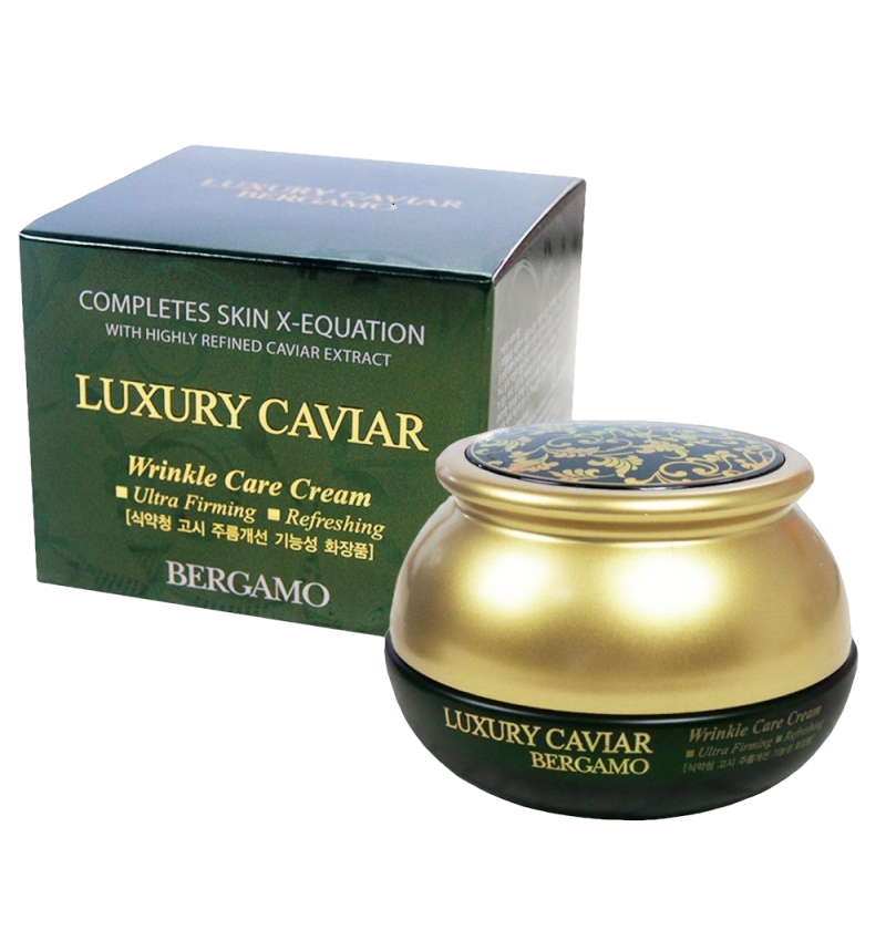 Bergamo Крем с экстрактом икры антивозрастной / Luxury Caviar Wrinkle Care Cream, 50 мл.