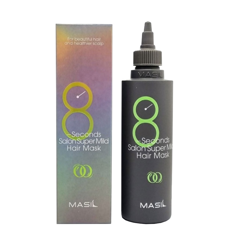 Masil Восстанавливающая маска для ослабленных волос / 8 Seconds Salon Super Mild Hair Mask,  200 мл.