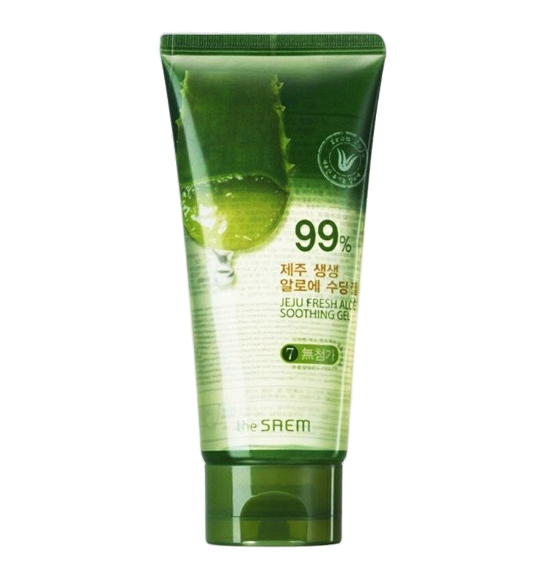  The Saem Гель с алоэ универсальный увлажняющий / Jeju Fresh Aloe Soothing Gel 99%, 120 мл.