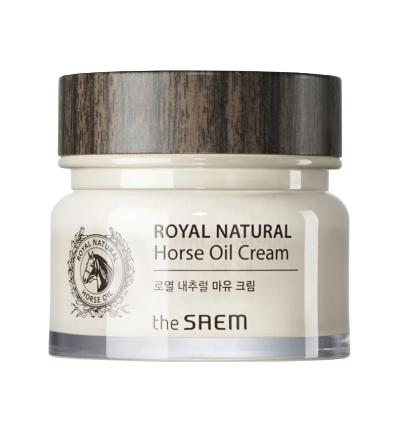 The Saem Крем для лица с лошадиным жиром / Royal Natural Horse Oil Cream, 80 гр.