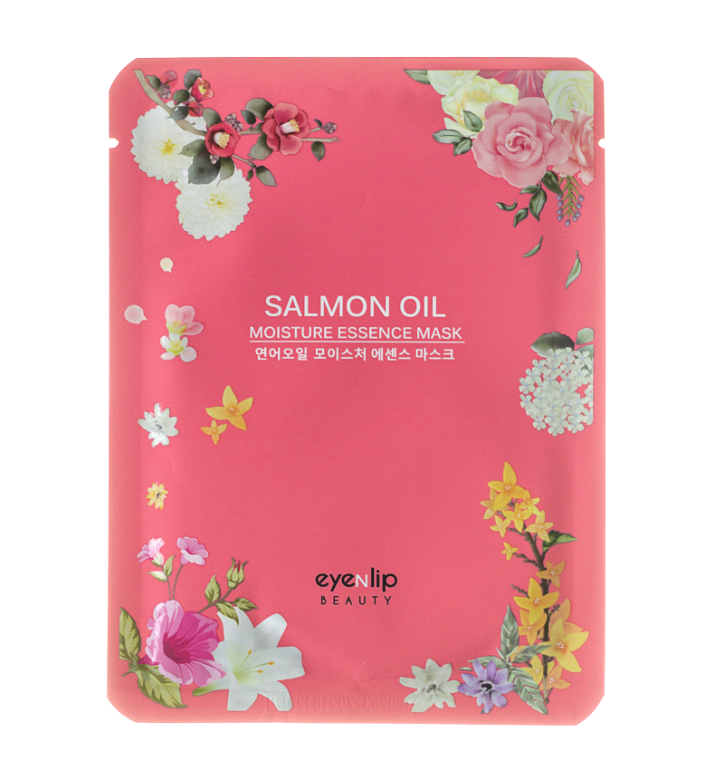 Eyenlip Тканевая маска с лососевым маслом / Beauty Salmon Oil Moisture Essence Mask, 1 шт.