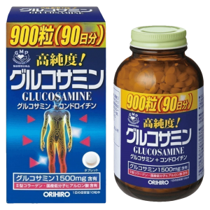 Orihiro Глюкозамин и хондроитин с витаминами / Glucosamine, 900 шт.