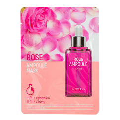 Маска для лица с экстрактом розы / Rose Ampoule Mask