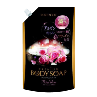 Гель для душа с аргановым маслом и роскошным ароматом роз / Pure Body Premium (м/у)