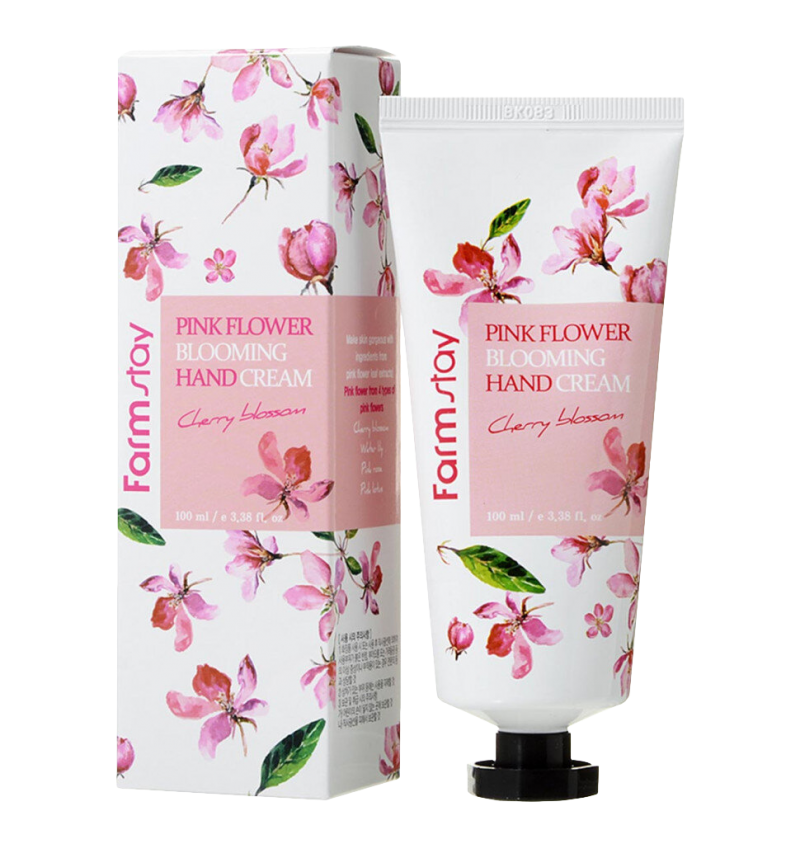 FarmStay Крем для рук "Цветение Вишни" / Pink Flower Blooming Cherry Blossom, 100 мл.