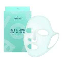 Силиконовая маска-фиксатор для косметических процедур / 3D Silicone Facial Mask					